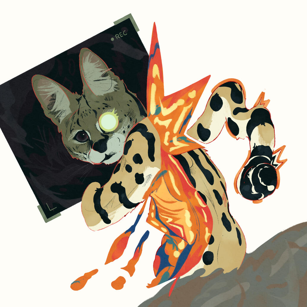 an impossible feeling, 2024; feeling seen by something that sees you in ways far beyond any hope of understanding.